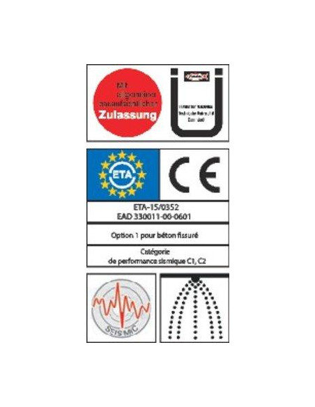 VIS A BETON FBS II 8X70 /50 FISCHER 536852