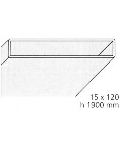 PROFILE RECTANG 15X120 BLANC NOVELLINI P15X120ST3-A