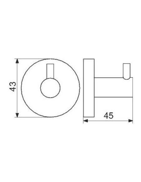 PATERE STYLE 1 TETE PELLET 200130
