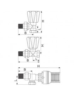 ROBINET THERMO EQ F20X27 RBM 310500 2