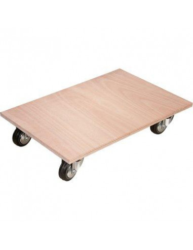 PLATEAU BOIS A ROULETTES 250KG CAUJOLLE 061550