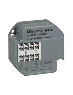 TELERUPTEUR UNIPOLAIRE SILENCIEUX 10A LEGRAND 049120