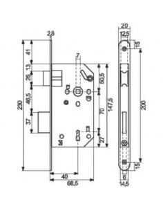 SERR. A50 NF PD 1/2T SG REVERS THIRARD 568202 2