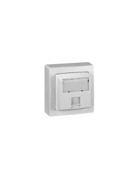 Prise RJ45 catégorie 5e FTP Appareillage saillie complet blanc LEGRAND 086061