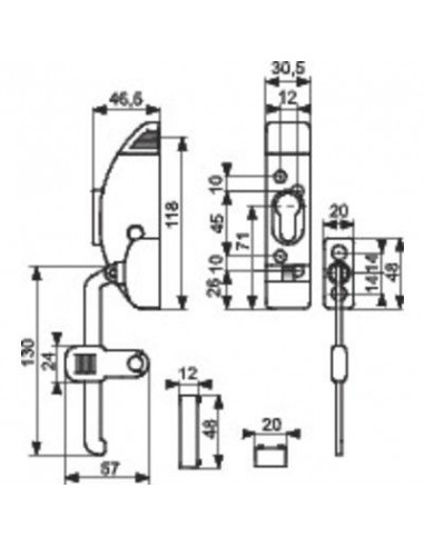 ENTREBAILLEUR DE FENETRE THIRARD 061401