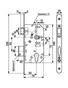 SER LAR D455 A50 NR G REV SS G VACHETTE 3037232724104 2