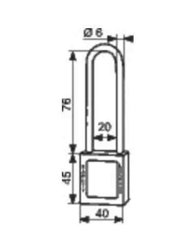 CADENAS CONSI 40 A76 ROUGE THIRARD 091240