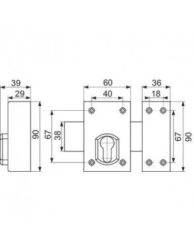 VERROU A CYL EUROP INOX 304 DEVISMES A210016