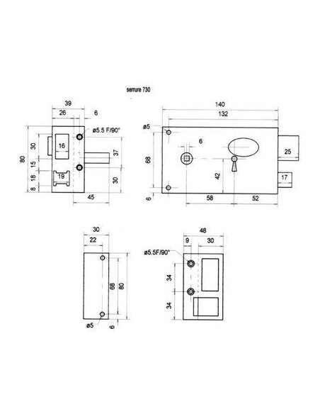SERR.APPL.FOUILLOT 4G 140 DTE DOM FD07301070