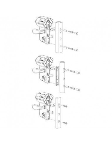 SERR A CODE MECA 40 A 60 VERTE LOCINOX LMKQ4040V2LRAL6005