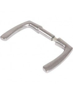 BEQ.DBLE ALU P/ SERRURE ALSACE 538000-01-0A