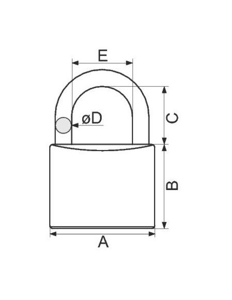 CADENAS CITY VARIE 2CLES 45MM CITY ISEO 02052201