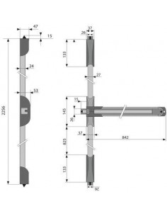 SER.FAP 2/3 POINT PUSH C/F AGT ISEO 942308477TA 2