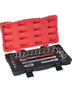 COFFR. DOUILLES ACC 1/2 23PC KS TOOLS 922.0623