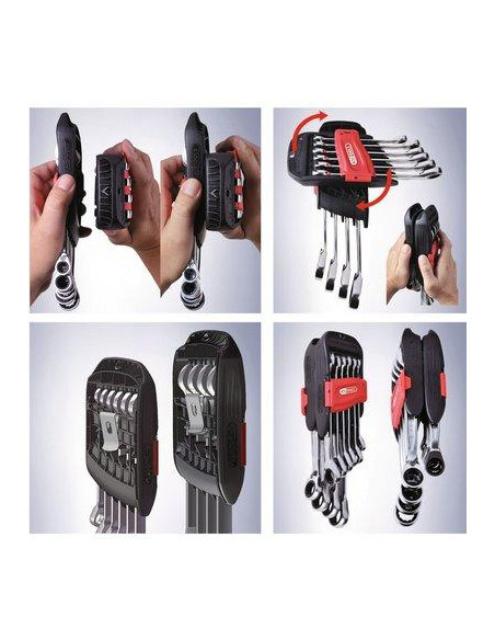 JEU 10 CLES MIX. CLIQ. 8-19 KS TOOLS 503.4620