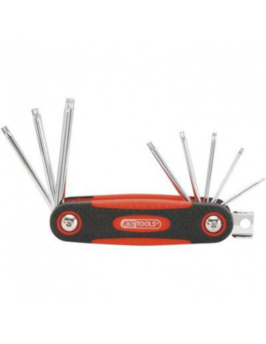 JEU DE 8 CLES MALE TORX KS TOOLS 158.3530