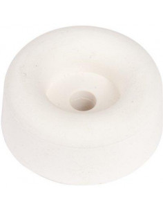 BUTOIR SOL CAOUT.BLANC D 23MM 300562