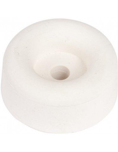 BUTOIR SOL CAOUT.BLANC D 23MM 300562