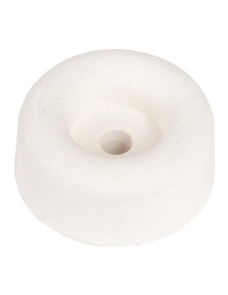 BUTOIR SOL CAOUT.BLANC D 23MM 300562