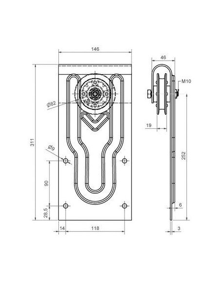 GALET SPOR.ROC 2A 100KG/MONTUR MANTION ROC2A