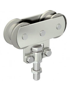 MONT.GALET DELRIN 150KG /2 MANTION 0255D