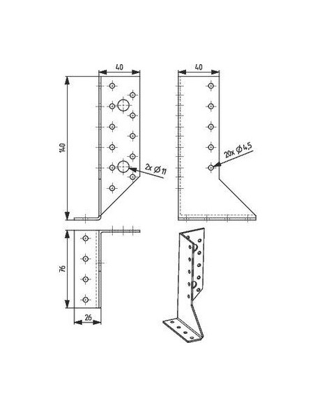 ETRIER REGL. D.30X140X2 GAH ALBERTS 331504