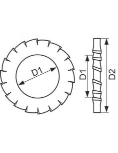 RONDELLE EVENTAIL AZ D3 /500 VISWOOD 6798A3 2