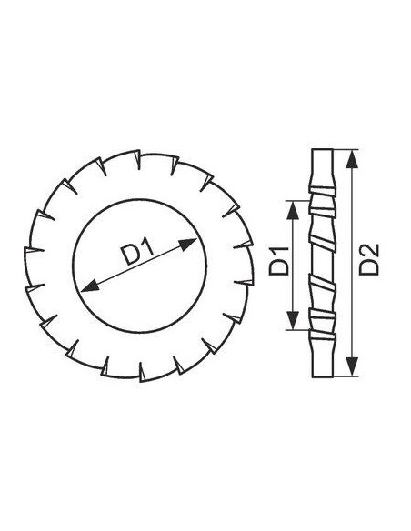 RONDELLE EVENTAIL AZ D4 /500 VISWOOD 6798A4