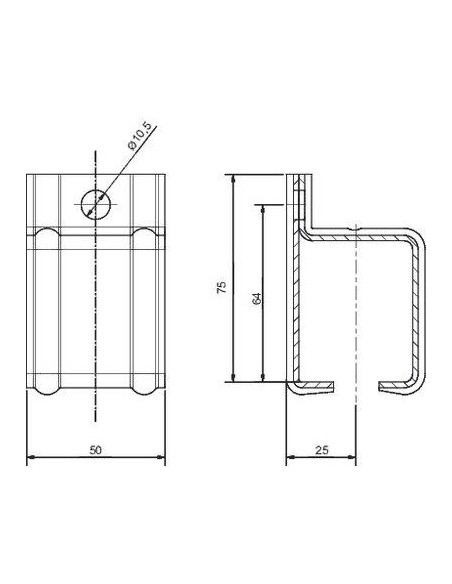 SUPPORT ENVELOPPANT MURAL 5141 MANTION 5141