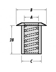 GACHE ANTI POUSSIERE LAIT.D.18 847518 2