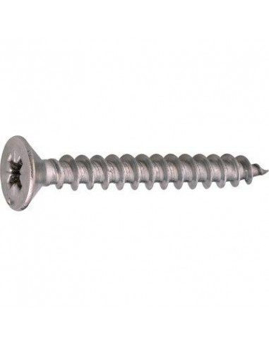 200 Vis agglo Tête fraisée PZ Inox A2 TF PZ 4X40mm ACTON 623054X40