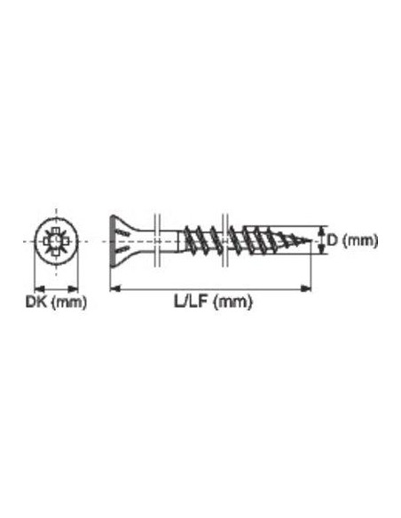 VIS SPAX TFPZ FP.4 X 50 / 500 SPAX 0291020400505