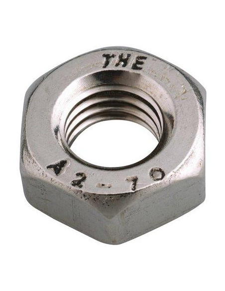 ECROU 6 PANS INOX A2 6MM / 200 ACTON 626016