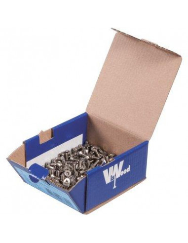 VIS METAUX INOX PZTF 4X16 /200 VISWOOD 9652Z401616B