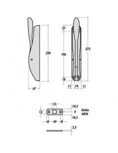 CREM.POMP.DEESS.NOIR +TRING2.5 LA CROISÉE DS 2