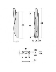 CREM.POMP.DEESSE BLC +TRING2.5 LA CROISÉE DS 2