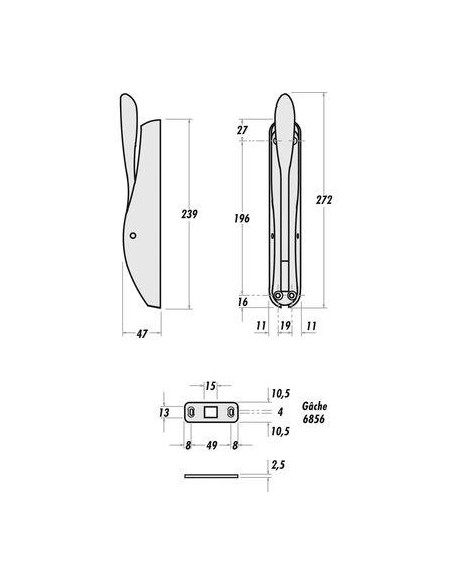 CREM.POMP.DEESSE BLC +TRING2.5 LA CROISÉE DS