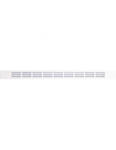 GRILLE PLATE INT.BLANC 275X20 RENSON 478/1RAL901000047816