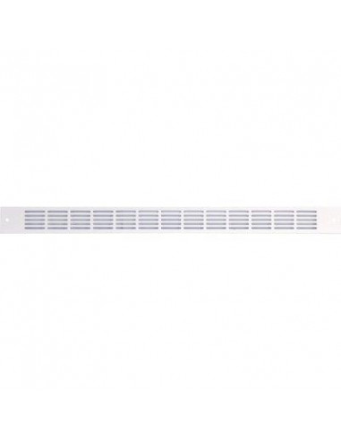 GRILLE INTER.DBLE.BLC. 375X30 RENSON 488/2RAL901000048826