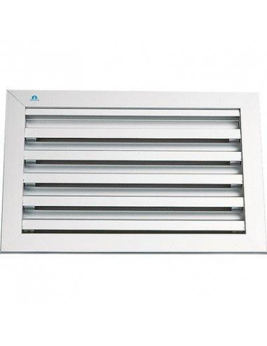 GRILLE ALU+MOUSTIQUAIR.200X200 RENSON 41100041122
