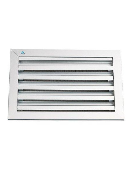 GRILLE ALU+MOUSTIQUAIR.200X200 RENSON 41100041122