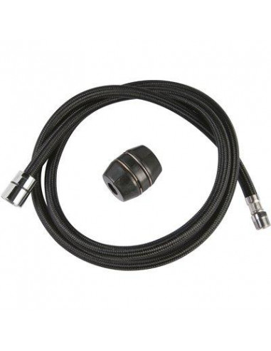 Flexible de cuisine noir F1/2 M15x100 DELABIE 835T1