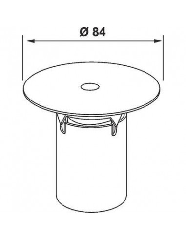 GRILLE DE BONDE RECEVEUR AVEC 0411242