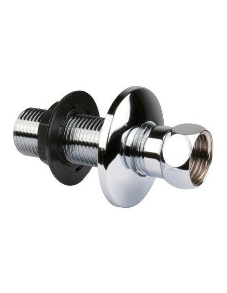 Traversée de cloison écrou tournant à plateau 75 mm Mâle Femelle 1/2" WATTS INDUSTRIES 329287