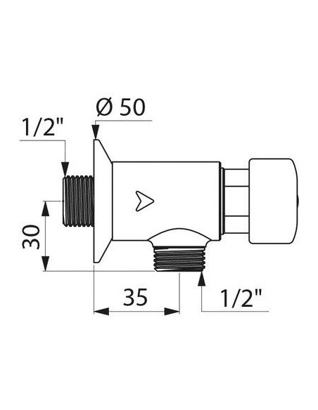 TEMPO URINOIR MM1/2 EQUERRE DELABIE 778000