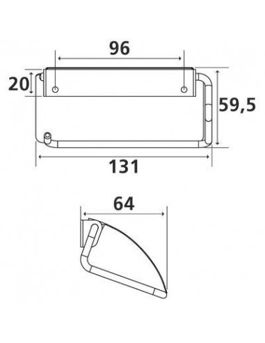 DISTRIBUTEUR PAPIER RLX INOX PELLET 063622
