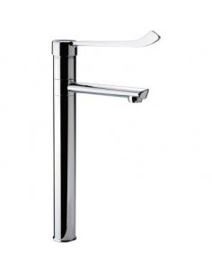 Mitigeur à commande au poignet 300 x 160 mm Bec orientable Hospitalier DELABIE 2564T3