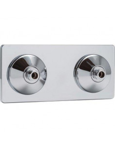 PLAT DBLE LAVABO M 3/8 SERT 12 RIQUIER 07798
