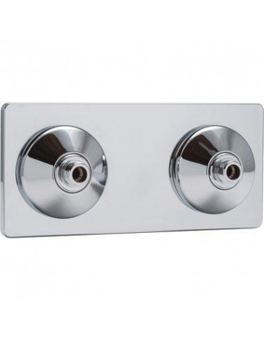 PLAT DBLE LAVABO M 3/8 SERT 12 RIQUIER 07798