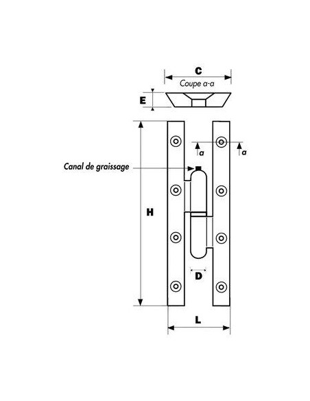 PAUMEL.PICARDE BC NRE.160X70 D CLEMENSON PCG167DE